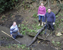 mill stream clean up8th october 012 012